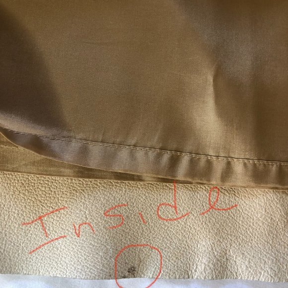 Lafayette 148 New York 100% Suede Midi A Line Skirt Tan Size 20 - Picture 8 of 16